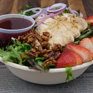 Strawberry Salad with Chicken